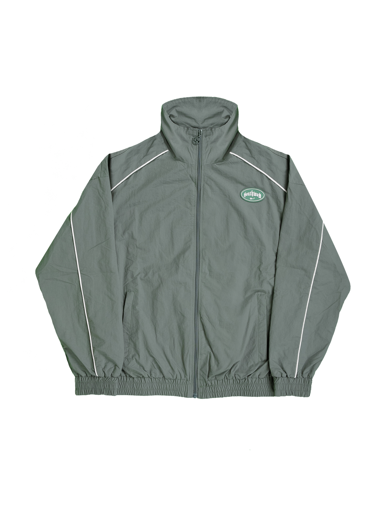 GREEN NYLON JACKET