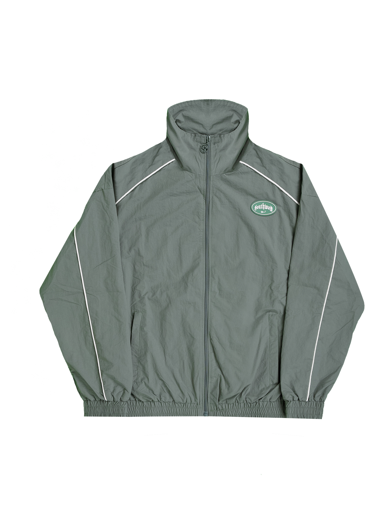 GREEN NYLON JACKET